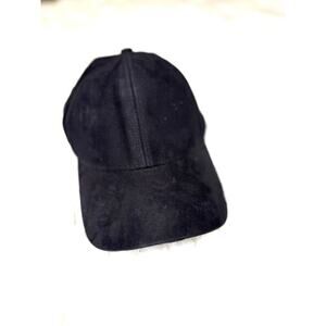 Wildred Free Unisex Black Suede Hat Baseball Cap, Men's / Women's Golf Cap